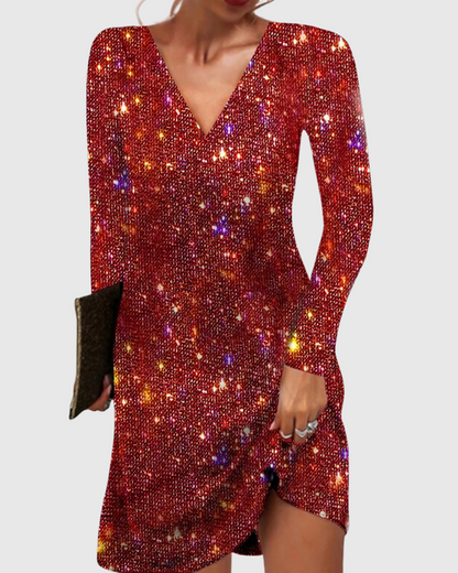 Celine | Robe Mini à Paillettes