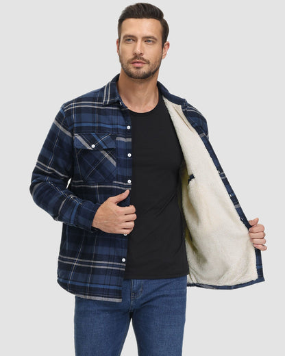 Klaus™ | Surchemise à carreaux chaude et matelassée