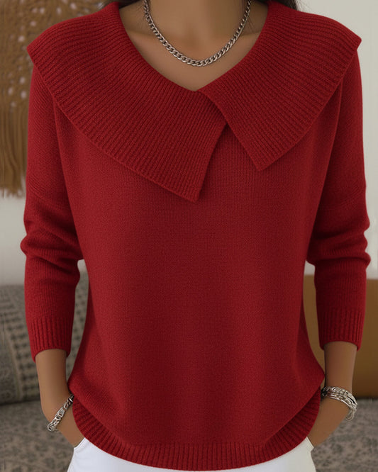 Linda | Pull Doux à Col