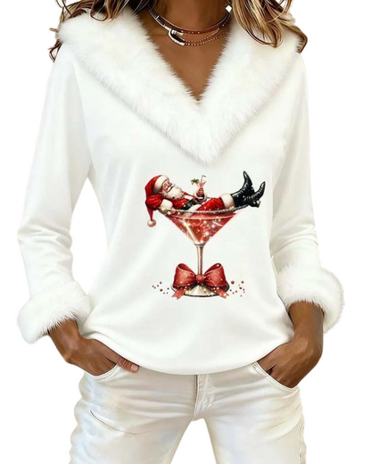 Fiorenza | Haut de Noël en Velours