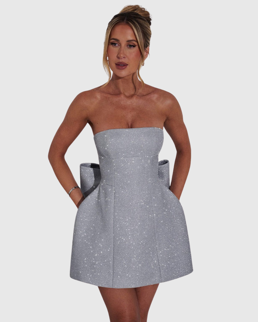 Briella | Robe de Cocktail Scintillante