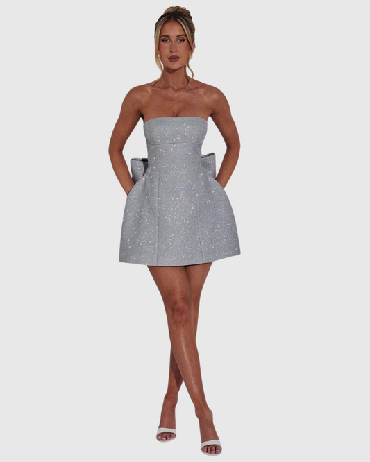 Briella | Robe de Cocktail Scintillante