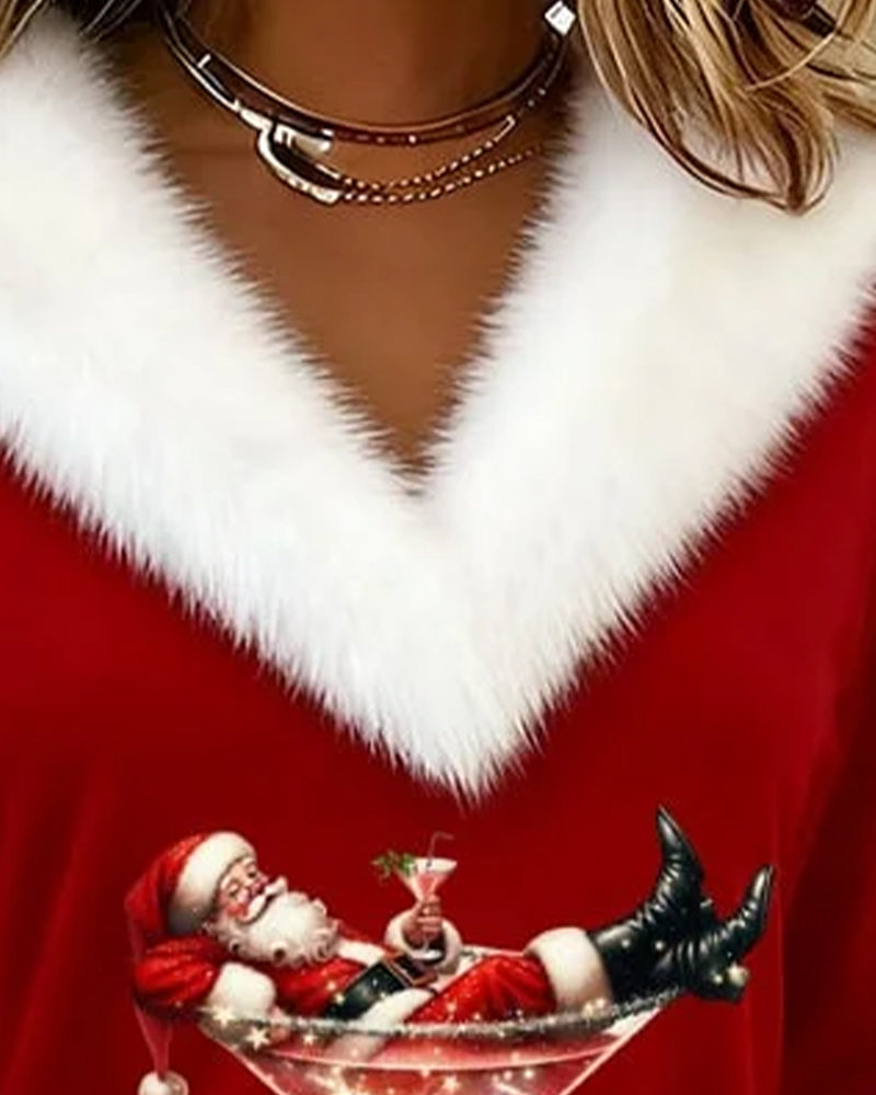 Fiorenza | Haut de Noël en Velours