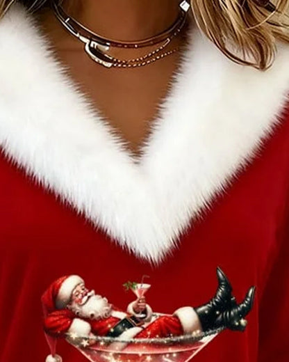 Fiorenza | Haut de Noël en Velours