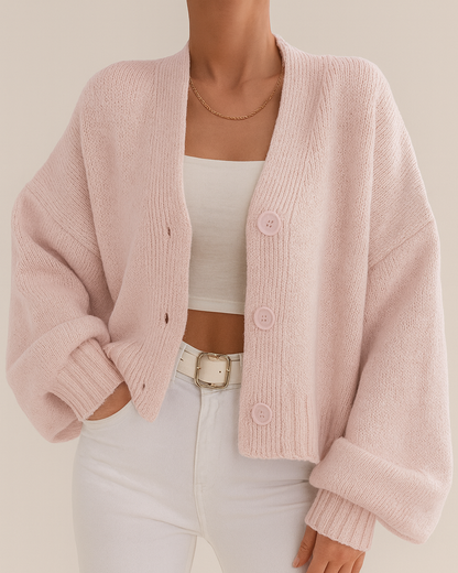 Maya – Gilet court en maille