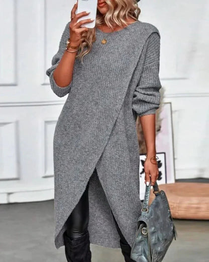 Grace – Robe Tricot Élégante