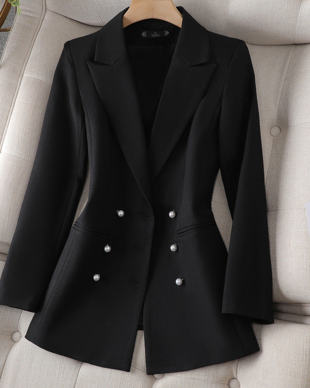 Ghita™ | Blazer Élégant avec Détails Subtils en Perles