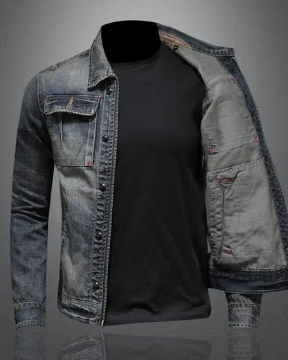 Carlo™ | Veste en jean rétro et élégante