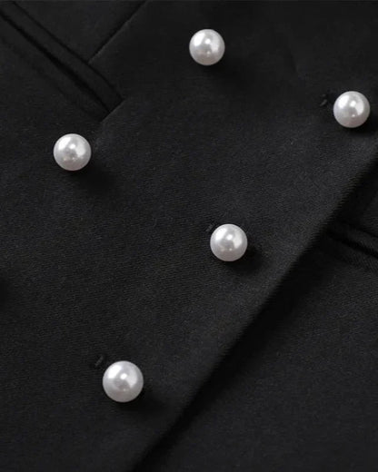 Ghita™ | Blazer Élégant avec Détails Subtils en Perles
