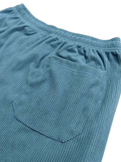 Pantalon ComfortFit en Velours Côtelé – Tissu Côtelé Doux à Coupe Décontractée