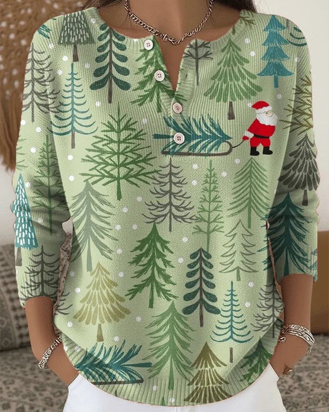 Patricia | Pull de Noël avec Boutons