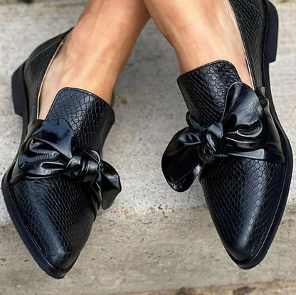 Claudia – Mocassin avec Détail Nœud