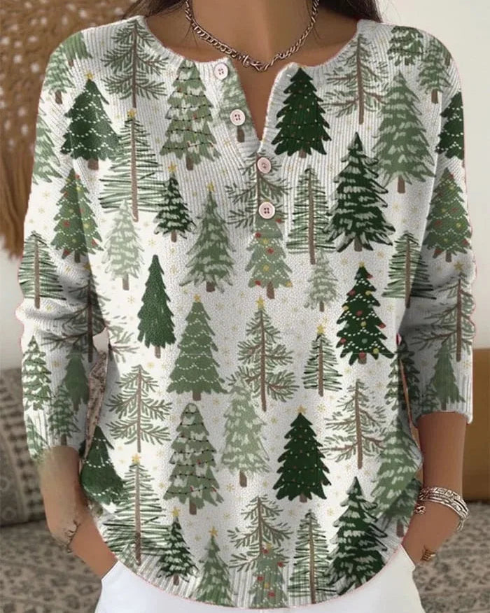 Patricia | Pull de Noël avec Boutons