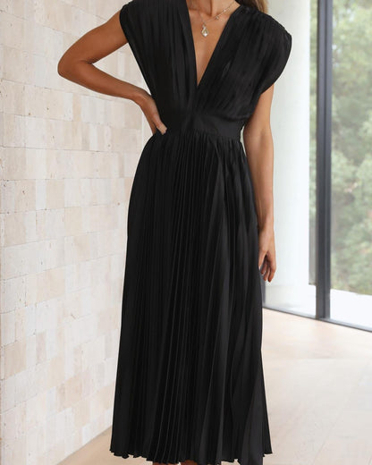 Éternelle™ | Robe Élégante Plissée