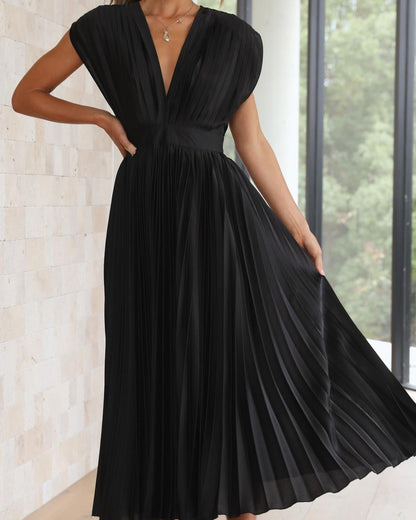 Éternelle™ | Robe Élégante Plissée