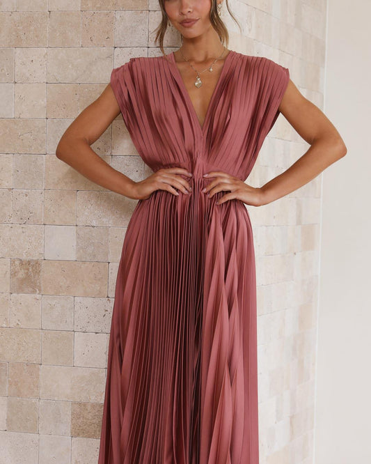 Éternelle™ | Robe Élégante Plissée
