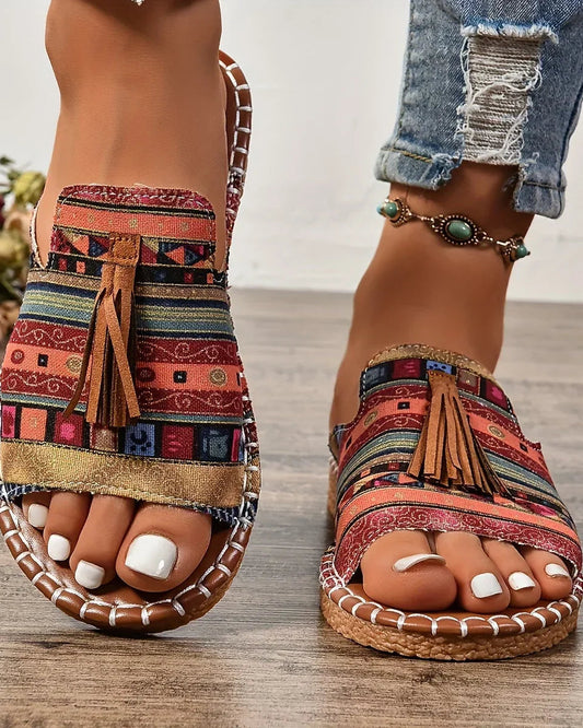 Maelis | Sandales plates et confortables avec soutien