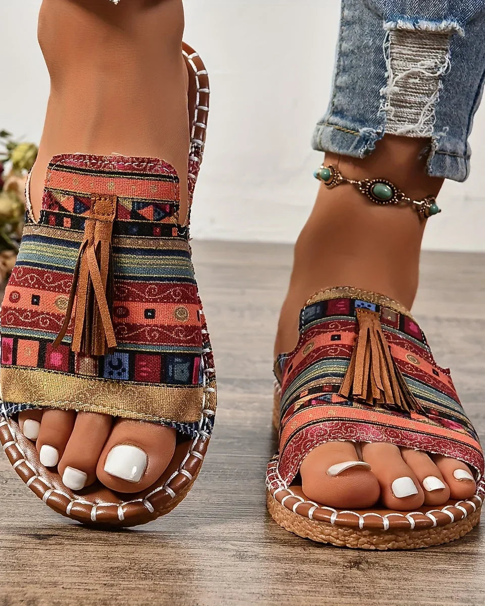 Maelis | Sandales plates et confortables avec soutien