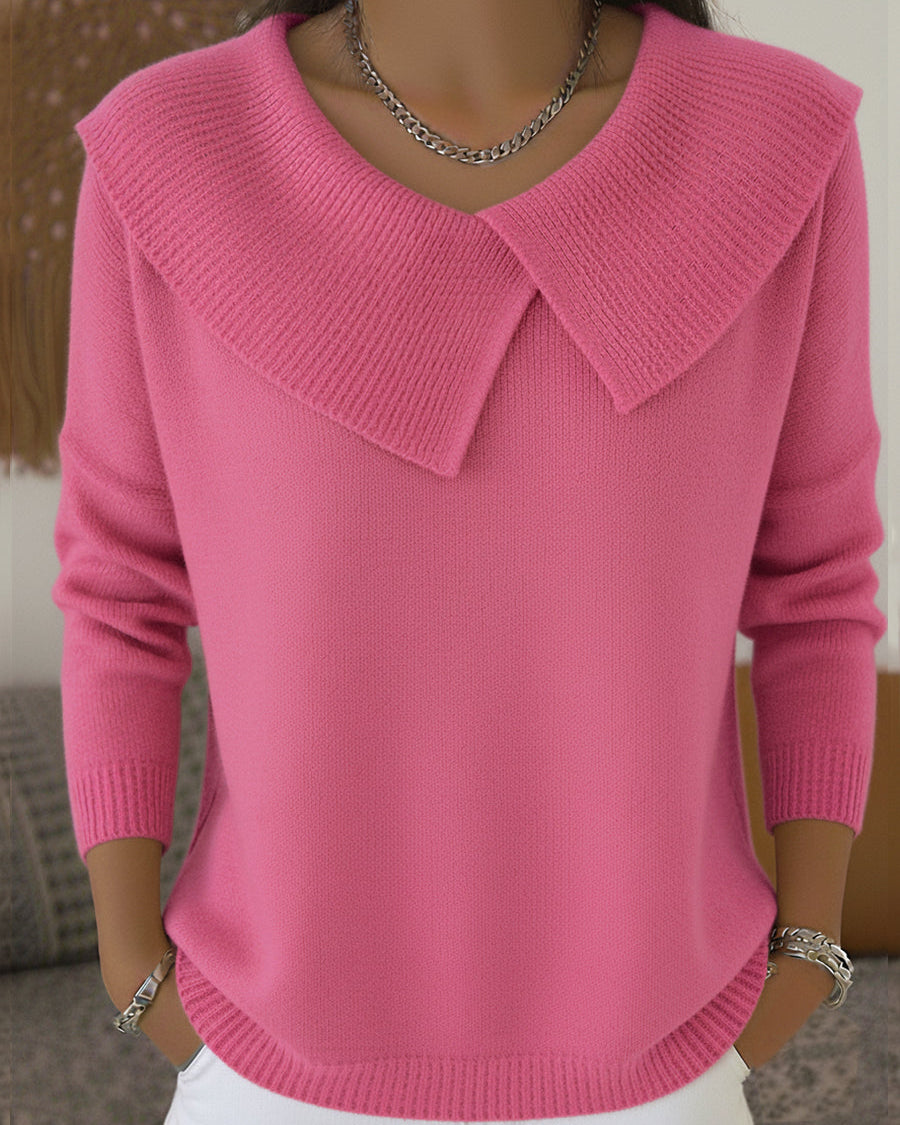 Linda | Pull Doux à Col