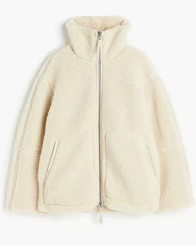 Clémence™ | Veste en polaire teddy