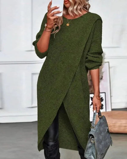 Grace – Robe Tricot Élégante