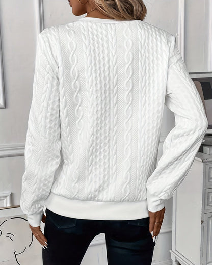 Élise Zip - pull confortable et polyvalent pour tous les jours