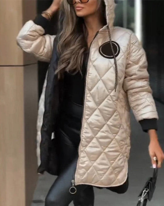 Elena™ | Manteau matelassé intemporel aux détails modernes