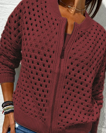 Liora™ | Gilet Élégant en Tricot pour Femmes