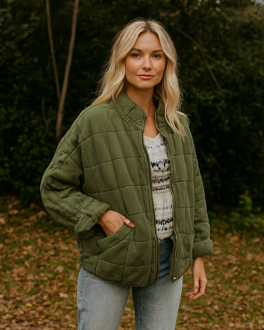 Louise | Veste matelassée chic et agréable à porter en toute occasion